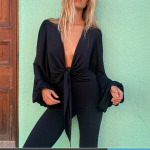 Rat and boa jumpsuit